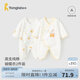 童泰嬰兒連體衣新生兒衣服四季0-6月初生寶寶哈衣爬服純棉內(nèi)衣2件裝 小熊黃 59cm (建議1-3個(gè)月身高55-60cm)