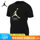 Jordan運(yùn)動(dòng)T恤 AJ 男文化衫JUMPMAN FLIGHT短袖AO0665-011黑M