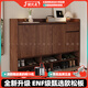 健優(yōu)美enf級環(huán)保實(shí)木歐松板入戶(hù)門(mén)矮鞋柜客廳門(mén)廳小戶(hù)型收納斗柜 enf環(huán)保級 0.6米長(cháng) 1米高