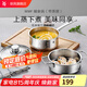 WMF福騰寶不銹鋼小奶鍋輔食鍋湯鍋嬰兒寶寶煮牛奶熱奶鍋泡面蒸鍋 Diadem奶鍋（含屜） 16cm 1.5L