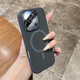 索力擎爆款軟糯液態(tài)硅膠磁吸適用于iPhone16ProMax手機(jī)殼蘋果15超好看14Pro帶鏡膜保護(hù)13p多巴胺保護(hù)殼 【石墨灰-帶鏡膜】液態(tài)硅膠磁吸小視窗 iPhone 16