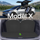 酷派馳適用特斯拉model x后備箱墊2023款tesla5/6/7座modelx專用尾箱墊 典雅黑[特斯拉標(biāo)] 特斯拉ModelX(進(jìn)口)