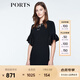 PORTS寶姿 新品 女裝優(yōu)雅立體釘珠裝飾修身連衣裙LN8D010KWB008 黑色 S (4)