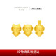 周大福chiikawa聯(lián)名吉伊卡哇足金轉(zhuǎn)運(yùn)珠吊墜配繩 烏薩奇 R37550