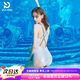 普拉施（PULASSI）泳衣女性感純欲高級感連體專業(yè)競速2025新款爆款京東自營旗艦店