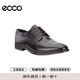 愛步（ECCO）男士商務(wù)皮鞋 正裝鞋德比鞋 621634  50839黑色 42 