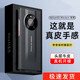 卡倫頓（karen burton kB） 適用華為mate40pro手機(jī)殼Mate40e真皮半包保護(hù)套無(wú)邊框防摔硬殼保時(shí)捷設(shè)計(jì)皮套商務(wù)男女款保護(hù)殼 【真皮保時(shí)捷款】Mate 40pro【玄黑色】 手感