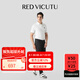 威可多（VICUTU）男士牛仔褲舒彈黑色褲子商務(wù)休閑長褲VRW24124510 黑色 29