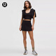 lululemon丨 Align? 女士運動高腰短裙 LW8ALQS 黑色 S /6