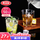 美麗雅一次性杯子航空杯240ml*50只太空杯 食品級加厚塑料茶水飲料杯