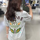 阿迪達斯 （adidas）短袖男裝 24夏季新款上衣運動休閑半袖三葉草時尚透氣圓領T恤 KD1847/中麻灰 M