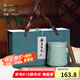 龍泉青瓷帶蓋過(guò)濾茶水分離辦公馬克杯茶杯陶瓷高檔大容量喝水杯子禮盒裝 一鹿相伴（帶過(guò)濾內(nèi)膽）