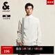 杰克·瓊斯（JACK&JONES）男裝秋冬時尚寬松毛衣肌理提花毛衫半拉鏈圓領(lǐng)套頭羊毛針織衫男 A41 雨云灰 M 175
