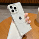 康思琦簡約透明磁吸適用蘋果15pro手機(jī)殼新款iPhone16ProMax四角氣囊14p透明硅膠13高級全包防摔12保護(hù)套 磁吸【透白】四角氣囊-全包防摔 iPhone 16 pro