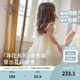 戴維貝拉（DAVE＆BELLA）童裙女童連衣裙2025新款夏裝洋氣兒童裙子小童網(wǎng)紗裙女寶寶公主裙 淺黃色【現(xiàn)貨】 90 cm（建議身高80-90cm）