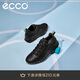 愛步（ECCO）休閑鞋男 軟底舒適輕盈牛皮運動休閑鞋 靈動525274 黑色41
