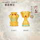 HONEYGOLD 蜜金珠寶 黃金串珠足金古法琺瑯藏文化系列燈盞HGG1844工費260元/件 7.31g 寶蓮燈