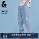 杰克·瓊斯（JACK&JONES） 春季冰氧日常休閑百搭抽繩寬松錐腿牛仔褲長褲男褲225132107
