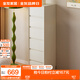 全友家居現(xiàn)代簡(jiǎn)約斗柜家用客廳臥室家具收納儲(chǔ)物置物柜床頭沙發(fā)邊柜 白色|六斗柜