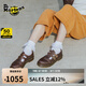 馬丁（DR.MARTENS）8065 Mary Jane舒適美拉德瘋馬皮棕色皮鞋瑪麗珍鞋 深棕色 37