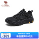 駱駝（CAMEL）【山城】戶外登山透氣舒適休閑運動徒步鞋 G15S342004 夜黑色 41