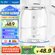 美菱（MeiLing）電水壺1.7L高硼硅玻璃燒水壺?zé)崴畨丶矣秒姛崴畨豈H-WB02