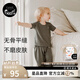 nest designs竹纖維男女童防蚊褲寶寶哈倫褲子兒童長短袖T恤 炭筆灰（防蚊褲-燈籠褲版） 90 【建議身高80-92cm】