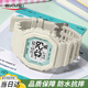 時(shí)刻美學(xué)生手表運(yùn)動(dòng)手環(huán)初高中生防水電子手表男女學(xué)生禮物1988卡其