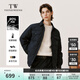 Teenie Weenie Men小熊男裝羽絨服冬季襯衫式羽絨服保暖外套外套男 藏青色 XL (180)