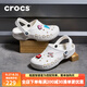 CROCS卡駱馳貝雅洞洞鞋夏季新款休閑女鞋透氣運動情侶拖鞋沙灘鞋涼鞋男 10126-100熱推（建議拍小一碼） 37-38 (230mm)