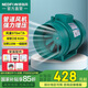 綠島風(fēng)（Nedfon）斜流管道風(fēng)機8寸增壓抽風(fēng)機廚房油煙排氣KTV酒吧DJT20-55-DS