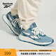 Reebok銳步官方24新品男女CL LEGACY W+蕾格西黑武士休閑復(fù)古跑鞋 100222158 霧霾藍(lán) 40.5 (26cm),US: 8