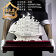 宋禮庭 SOGLYTIN男士禮物一帆風(fēng)順純銀帆船擺件家居酒柜辦公室工藝品開(kāi)業(yè)商務(wù)禮品 銀-大號(hào)