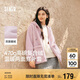 森馬（Semir）森馬外套女仿羊羔毛搖粒絨雙面穿連帽重磅夾克24新款109724108002