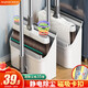 佳幫手掃把簸箕套裝家用掃地掃帚兩件套靜電除塵防風(fēng)笤帚梳齒畚箕 【靜電除塵】磁吸掃把 1把