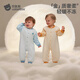 貝肽斯胎脂皮嬰兒衣服秋冬新款純棉連體衣加厚新生男女寶寶長(cháng)袖哈衣