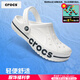 卡駱馳（crocs）洞洞鞋男鞋女鞋 25夏季新款貝雅拖鞋輕便透氣情侶鞋沙灘鞋涼鞋 貝雅卡駱班-白色/熱推款 41 -42 /M8W10/260mm