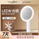美技化妝鏡帶燈led桌面梳妝臺(tái)智能美妝鏡子宿舍臥室高清補(bǔ)光生日禮物送女生老婆