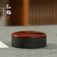 弘梅【全網(wǎng)低價(jià)】弘梅5寸精制羅紋墨池 大號硯臺帶蓋天然原石學(xué)生用5寸墨海 文房四寶毛筆墨汁用墨池