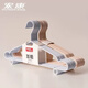 衣架掛衣服晾衣架學(xué)生宿舍無痕衣服架子衣服掛曬【顏色隨機發(fā)貨】 三角衣架20支