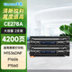天色78a硒鼓適用hp惠普1566 ce278a 1536dnf硒鼓078a p1606dn 【4200頁(yè)】易加粉硒鼓/2支裝