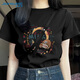 真維斯（JEANSWEST）白色短袖t恤衫女士2025新款夏季寬松休閑簡約純棉上衣半袖女生
