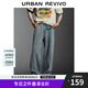 UR2025春季新款男裝時(shí)尚休閑百搭淺藍(lán)直筒牛仔長(zhǎng)褲UMV850028 淺藍(lán) 31