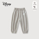 迪士尼兒童防蚊褲夏季薄款透氣男童女寶寶褲子純棉可開(kāi)檔長(cháng)褲2026新款 米奇灰 90