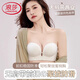 浪莎內(nèi)衣女前扣無(wú)肩帶聚攏無(wú)痕防滑純欲無(wú)鋼圈隱形美背婚紗專(zhuān)用文胸罩