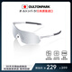 OULTONPARK日本進(jìn)口騎行眼鏡變色日夜兩用偏光運動(dòng)眼鏡太陽(yáng)鏡護目鏡防風(fēng)鏡 透明變灰