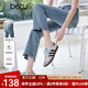 百圖betu女裝2025夏季新款牛仔微喇褲顯瘦有型棉感萊賽爾褲子2505T56 淺牛仔藍(lán) L