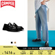 看步（CAMPER）Walden新款男鞋多色復(fù)古樂(lè)福鞋增高商務(wù)通勤戶外軟底休閑皮鞋 黑色019 43 寬腳/高腳背建議拍偏大一碼