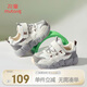 牧童兒童運(yùn)動(dòng)鞋春秋款男童幼兒園鞋輕便網(wǎng)面休閑跑步鞋女童 鳥(niǎo)羽灰26