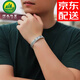 順風(fēng)S999足銀貔貅手鐲男開(kāi)口復古個(gè)性霸氣實(shí)心銀鐲子手環(huán)禮物 開(kāi)口貔貅男士銀手鐲約47克 內直徑約58mm寬12mm